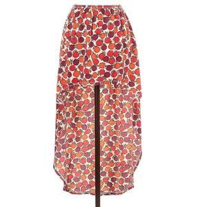 Forever 21 Fruit Printed Hi Lo Skirt